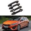 Carbon Fiber Pattern Door Handle Trim for 2018-2023 Kia Ceed 3 CD Proceed SW.