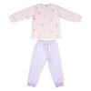 Kids Quilt Pajamas My Melody 140cm Cotton Long Sleeve Top and Bottom Set 237531 100%