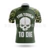 TOO TOUGH Cycling Jersey Set Road Mountain Bike Shorts With Zipper Breathable Moisture Wicking