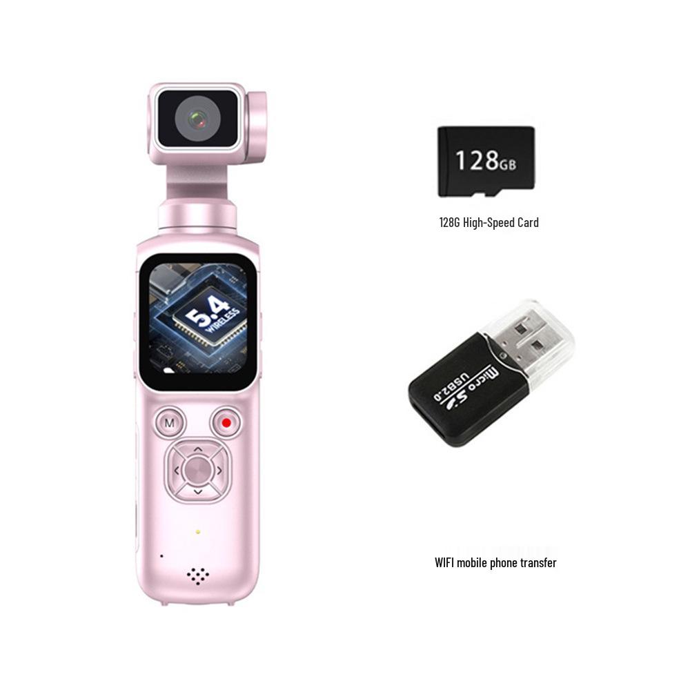 4K HD05 Handheld Sports & Vlog Pocket Camera with Gimbal
