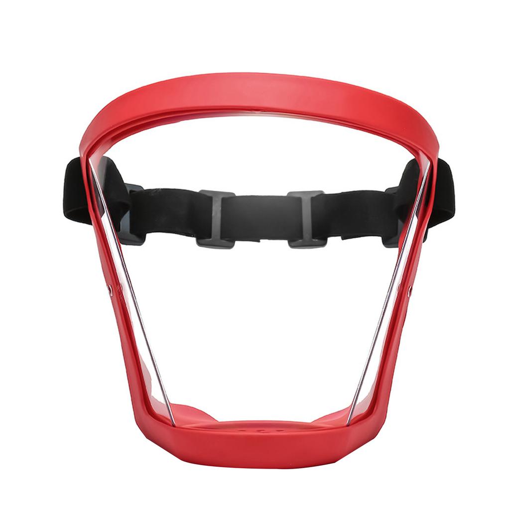 Transparent Moto Cycling Windproof Mask Dustproof Full Face Shield Elastic Running Face Shield Kitchen Breathable Athletic Mask