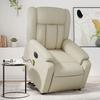 VidaXL Electric Massage Recliner, Relaxation Chair with Backrest, Seat with Armrests Living Room, Modern, 3205286