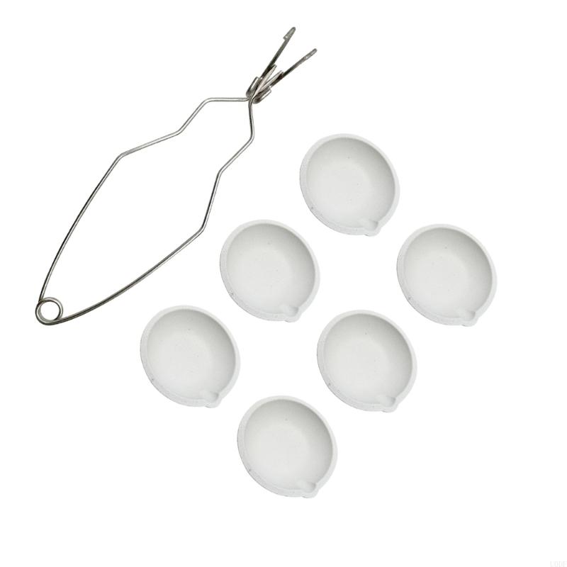 Набор жаропрочных тигельных чаш и щипцов для литья при экстремальных температурах