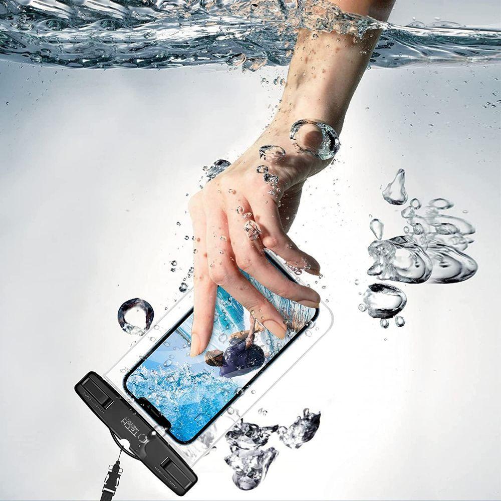 Tech-Protect Uwc7 Universal Waterproof Case 6.9 Inch Pink
