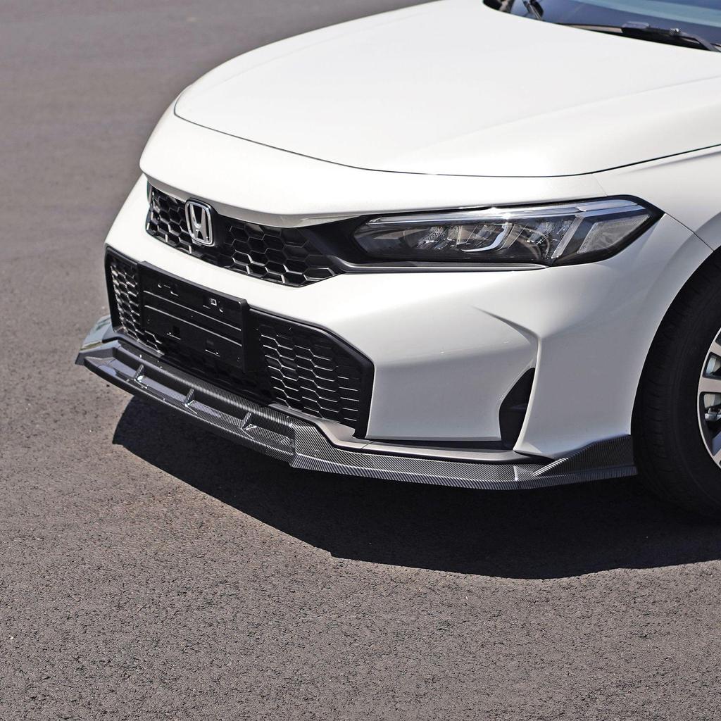 2025 Civic 11.5-го Поколения Передний Сплиттер Бампера Защита Без Сверления