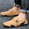 Fashion Hot Sale for Men Monk Shoes Slip On Mens Loafers Lightweight Leather Men Casual Shoes 2024 Classic Male Outdoor Walking Shoes