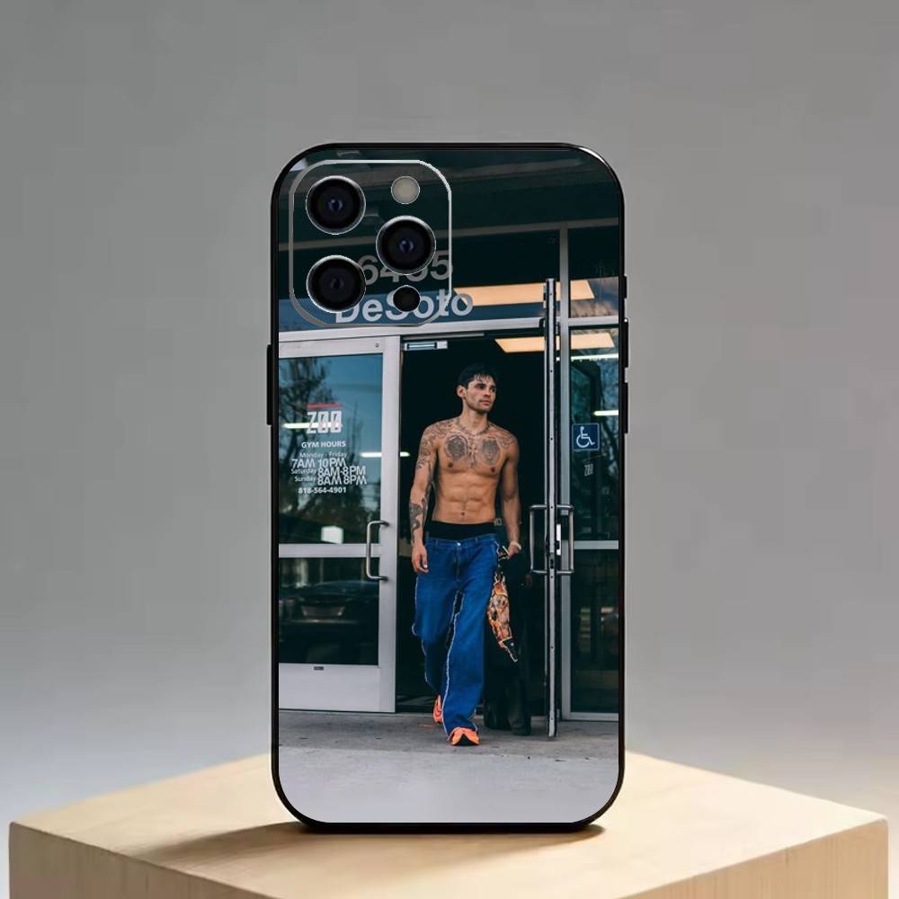 Райан Гарсия Чехол для телефона для iPhone 17, 16, 15, 14, 13, 12, 11 Plus, Pro Max, Другие Мягкий Черный Чехол