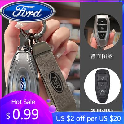 Автомобильная наклейка 2026 Ford TPU Логотип автомобиля Чехол для брелока Для Ford Fiesta Focus 3 4 Mondeo Ecosport Kuga Focus ST Оболочка для автомобильного пульта дистанционного управления