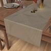 Table Runner 40x180 Cm LUXURY Champagne, by Soleil d'Ocre