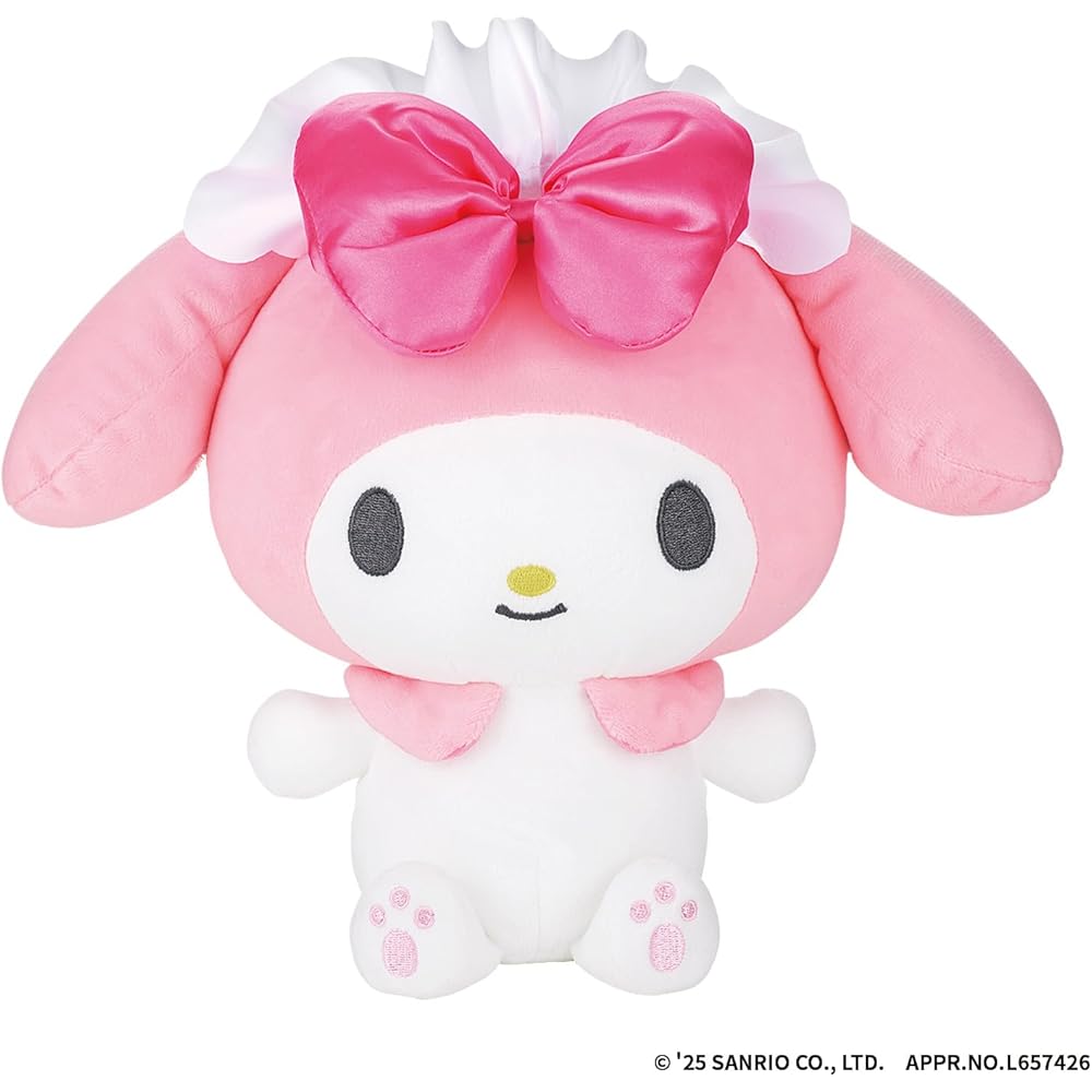 Говорящая мягкая игрушка Bandai My Melody Возраст 6+ Мягкая и приятная на ощупь 30 см