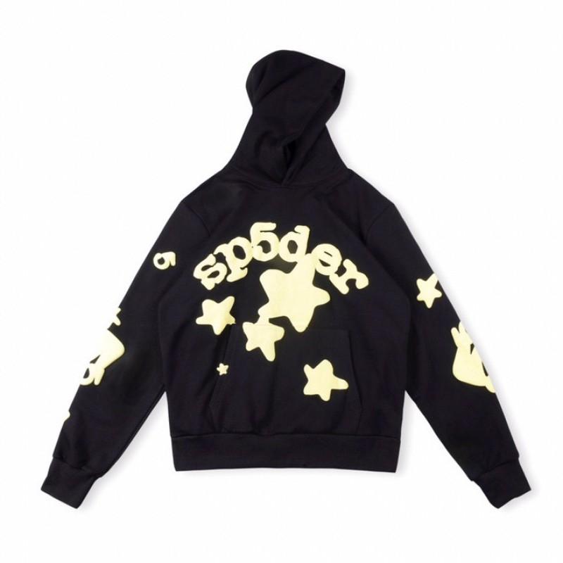 Sp5der Hoodie Y2K Streetwear Printed Sweatshirt Men Women Couple