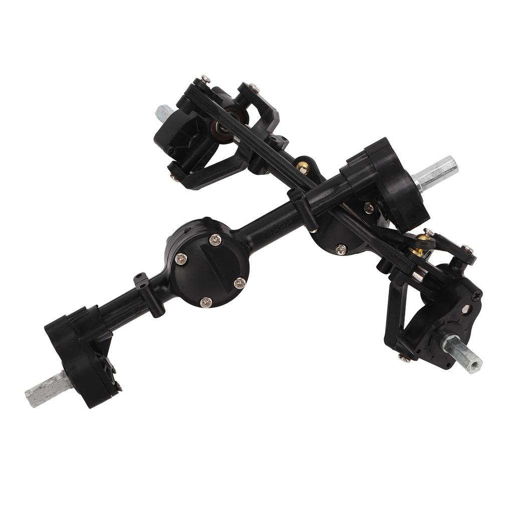 RC Передний Задний Пластиковый Портальный Мост Алюминиевый Приводной Вал для Машины на Радиоуправлении WPL C14 C24 1 16 RC Автомобиль