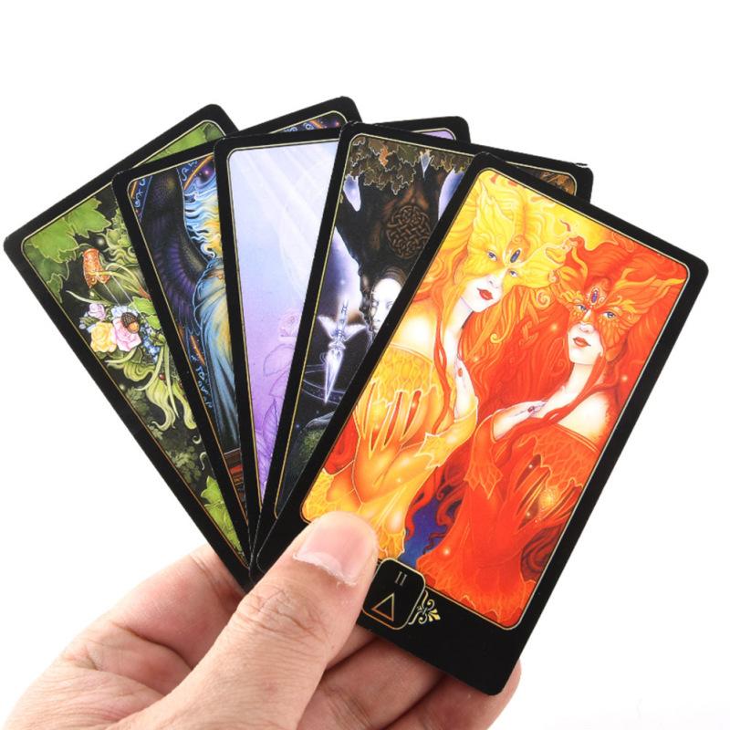 Карты Таро POTAN 81 шт., английская колода, настольные игры, игральная карточная игра для семейной вечеринки