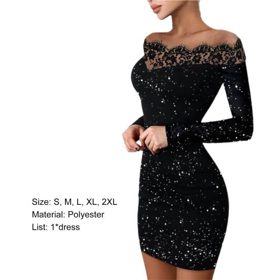 Женские Нижние Юбки Плюс Размер Женское Мини-Платье Дизайн Сращивания Одежда С Открытыми Плечами Узкое Платье-футляр для Клуба