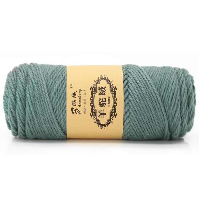 100 г/моток Мягкая и прочная камвольная пряжа ручной работы для вязания одеяла, свитера, шарфа