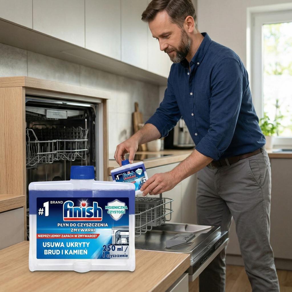Finish Płyn Do Czyszczenia Zmywarek 250 Ml Regularny