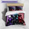 3pcs Custom Name Skibidi Toilet Bedding Set Duvet Cover Closure Includes 1 Duvet Cover & 2 Pillowcases for All Seasons Bedroom Decor