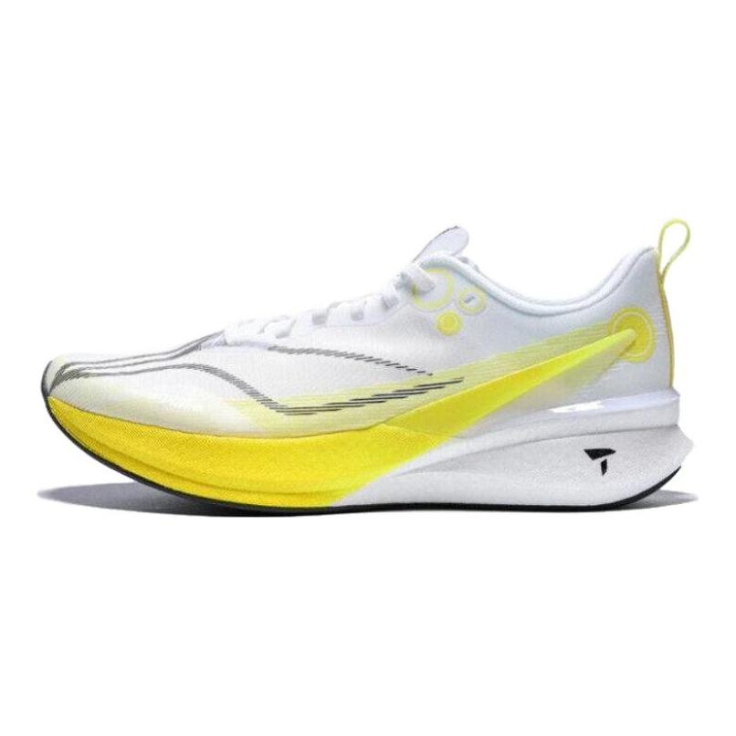 Li Ning Red Hare 8PRO Износостойкие Амортизирующие Низкие Повседневные Беговые Кроссовки Мужские Бело-Желтые ARPV003-36