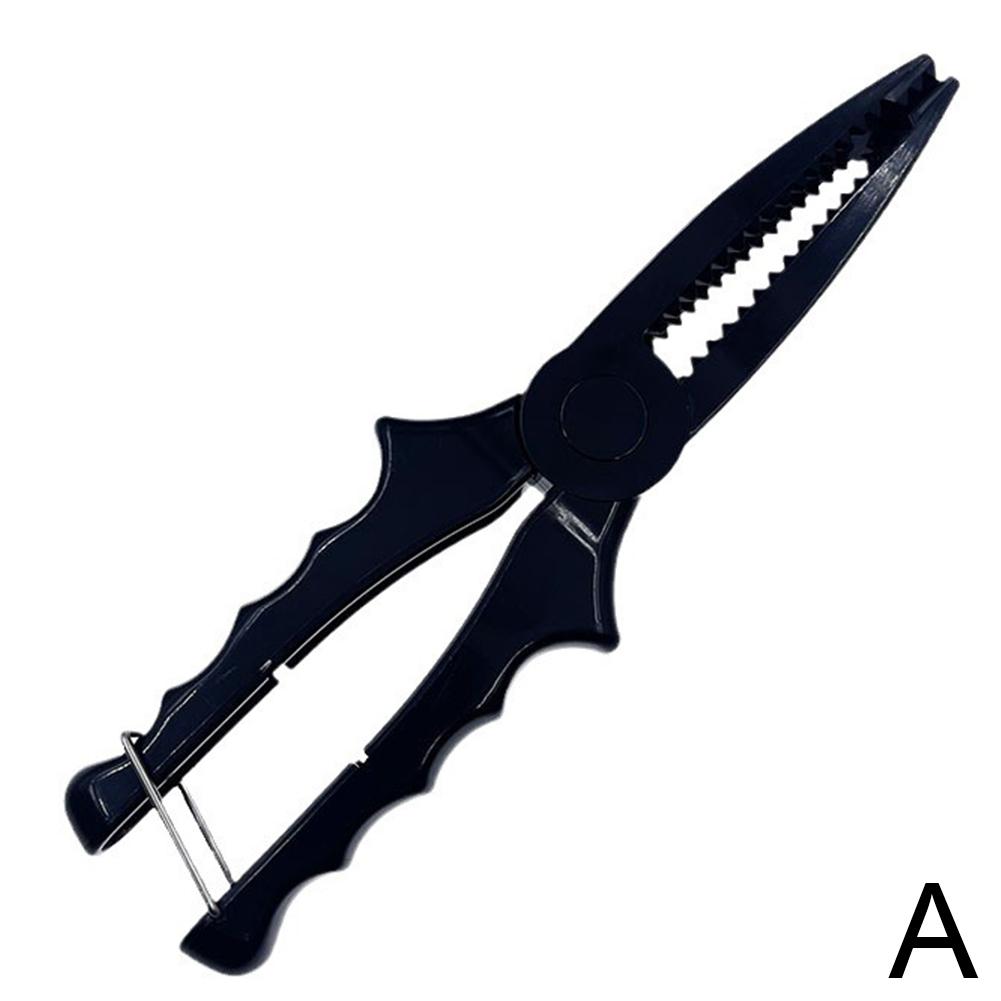 New Fishing Pliers ABS Plastic Fish Clamp Grip Catch Tongs Fishing Release Scissors Pliers Fish X9S6