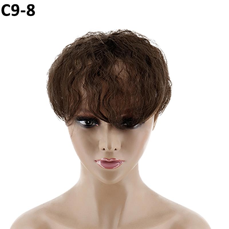 LISI HAIR Женский натуральный парик, 3D воздушные волосы для наращивания, искусственная заколка для волос, чистый цвет, парики из высокотемпературного волокна, повседневная одежда