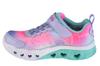 Skechers Мигающие сердечки, для разноцветных кроссовок для девочки