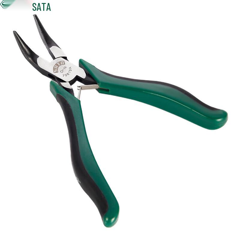 SATA 70613A 5,5-дюймовые плоскогубцы с изогнутыми губками