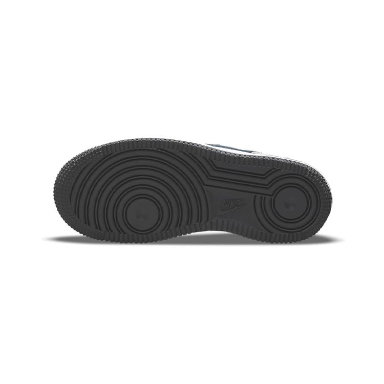 Nike Force 1 Toggle PS Белые детские кроссовки Volt Game-Royal Iron-Grey CU5287-101