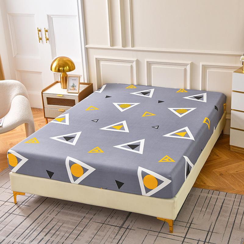 Aloe cotton polished mattress printed pillowcase Simmons protective cover mattress chemical fiber dust cover