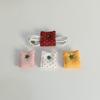 Fabric Date Cable Winder Polka Dot Pattern Cord Storage Clip New Desktop Cable Organizer  Daily Use