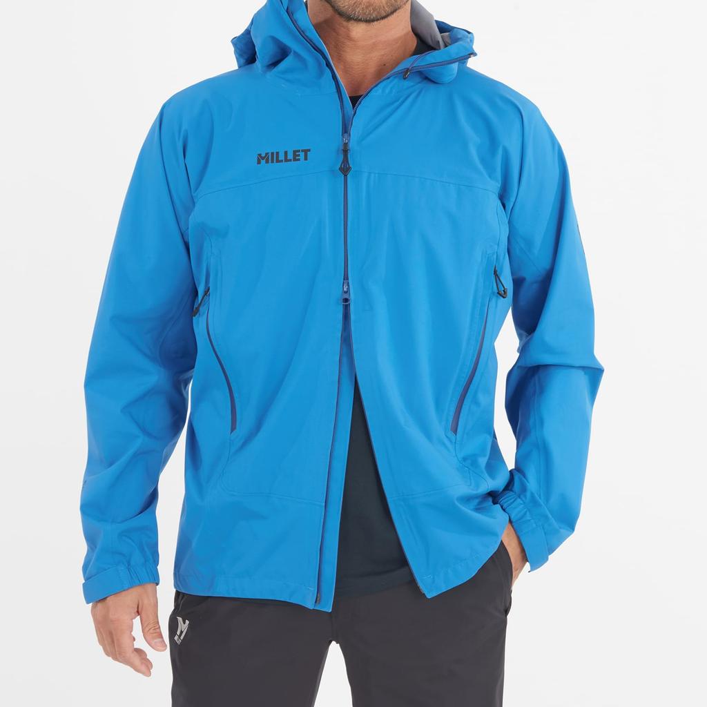 Waterproof Jacket Typhon Stretch Jacket MIV03168 XL [Millet] Men's Red-Rogue (NEW LOGO)