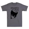 Introverted But Willing To Discuss Cats Funny Cat Unisexs Short Sleeve T Shirt Tee