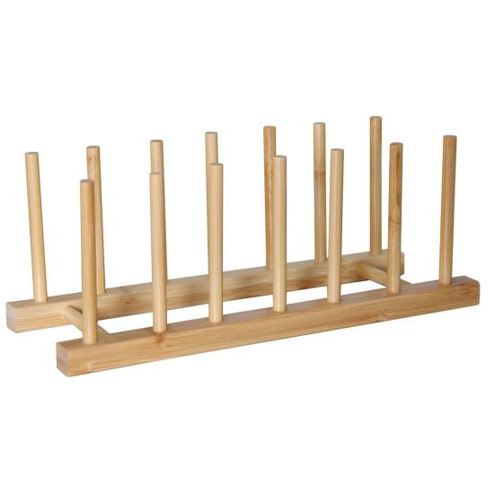 Кухонная полка для хранения, бамбуковая противоскользящая пластина, крышка кастрюли, миска для посуды, держатель для сушки, разделочная доска, дренажная подставка