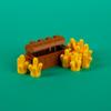MOC Precious Deposits Building Blocks Treasure Pirate Map Gold Ore Silver Brick Box Diamond Bricks Toys Gift