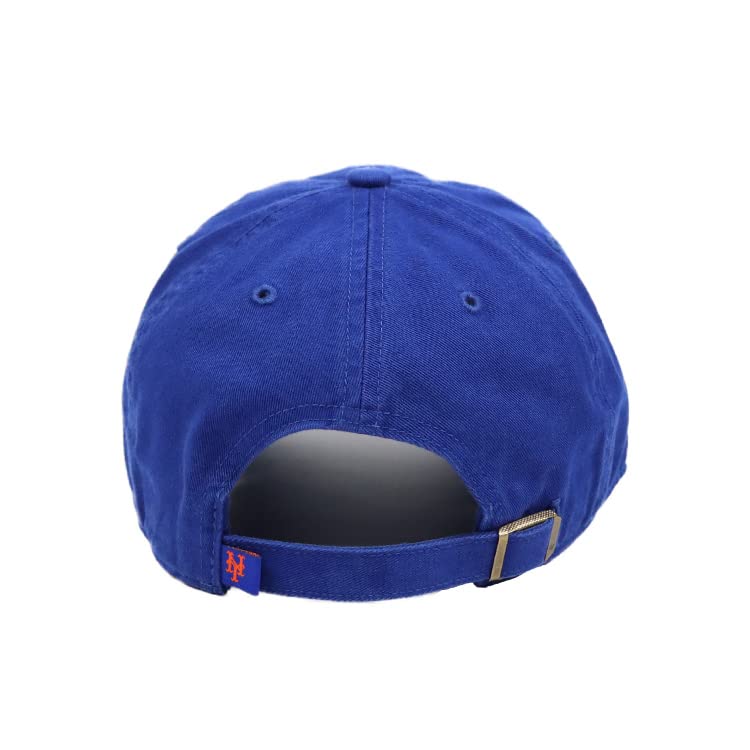 Brand 47 Cap Cleanup Low Cap MLB Major League Hat Forty Seven New York Mets Royal Blue Free Size '47
