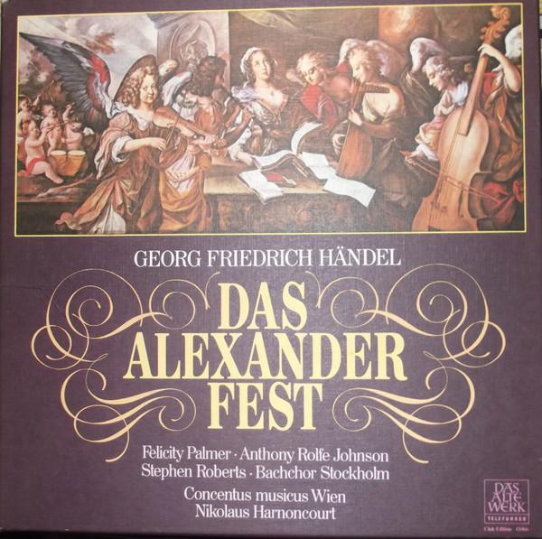 LP Record GEORG FRIEDRICH HÄNDEL - FELICITY P - Das Alexanderfest 348631 Telefunken 1978 Germany Classical Used