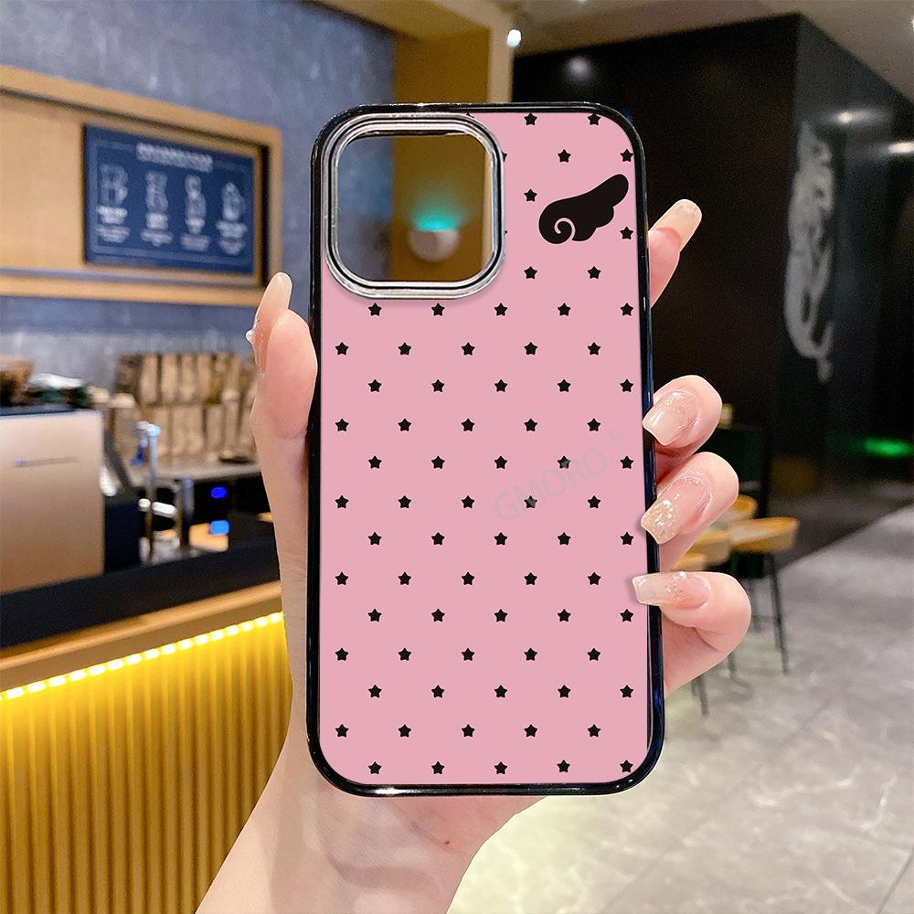 [Magsafe magnetic attraction] Simple polka dot transparent Apple 15/6promax mobile phone case iPhoneAIR protective case