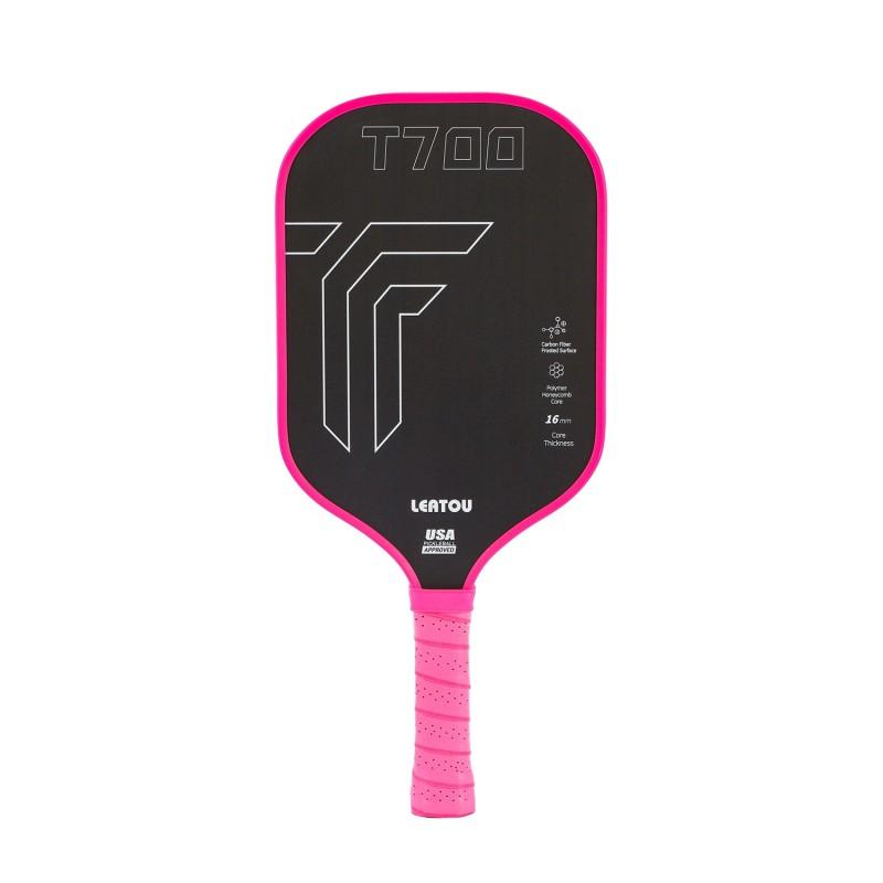 Carbon Fiber Pickleball Paddle Set T700 With Carry Bag Magnetic Gift Box Indoor Outdoor Court Sports