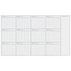 Weekly Planner Monthly Undated Agenda Calendar Schedules Study Planner To-do List Calendar Whiteboard Office School Supplies