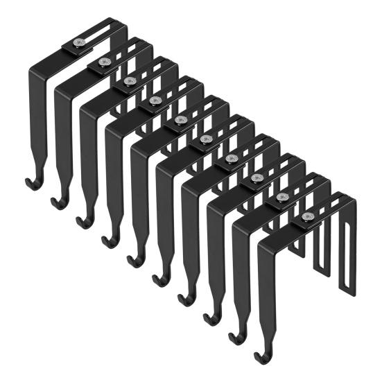 2/4/6/8/10Pcs Adjustable Outdoor Light String Hooks Rustproof Strong Load-bearing String Light Hanger Hooks Cable Cord Holders