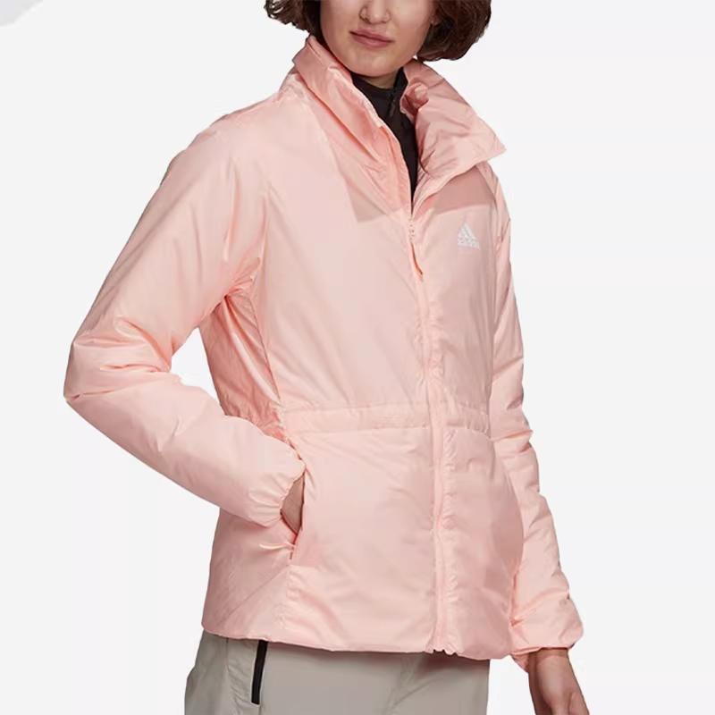 adidas Женская розовая пуховая куртка FT2569