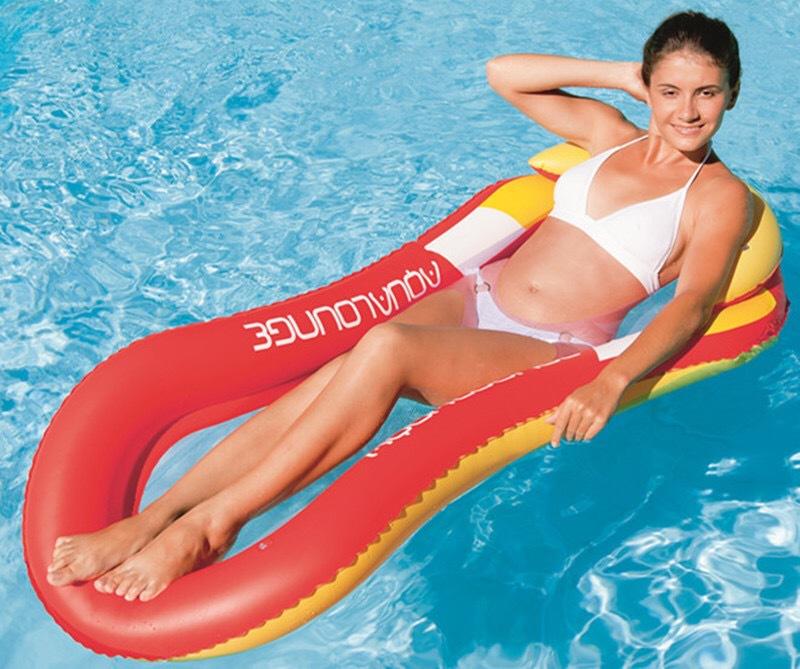 Модернизированный водный гамак, кресло с солнцезащитным козырьком, надувной плавающий матрас для плавания, кольцо для морского плавания, игрушка для вечеринки у бассейна, шезлонг