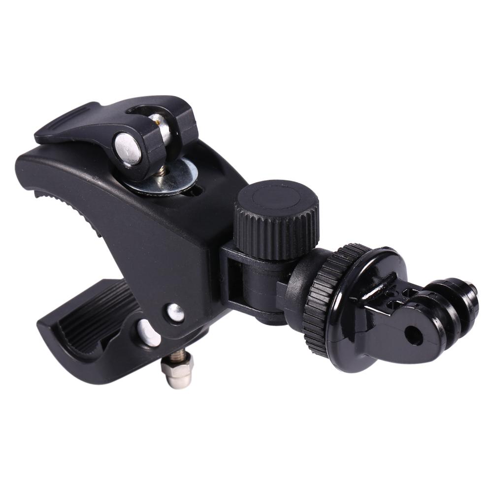 360 Degrees Rotatable Bike Bicycle Handlebar Clip On Clamp Mount For GoPro Camera