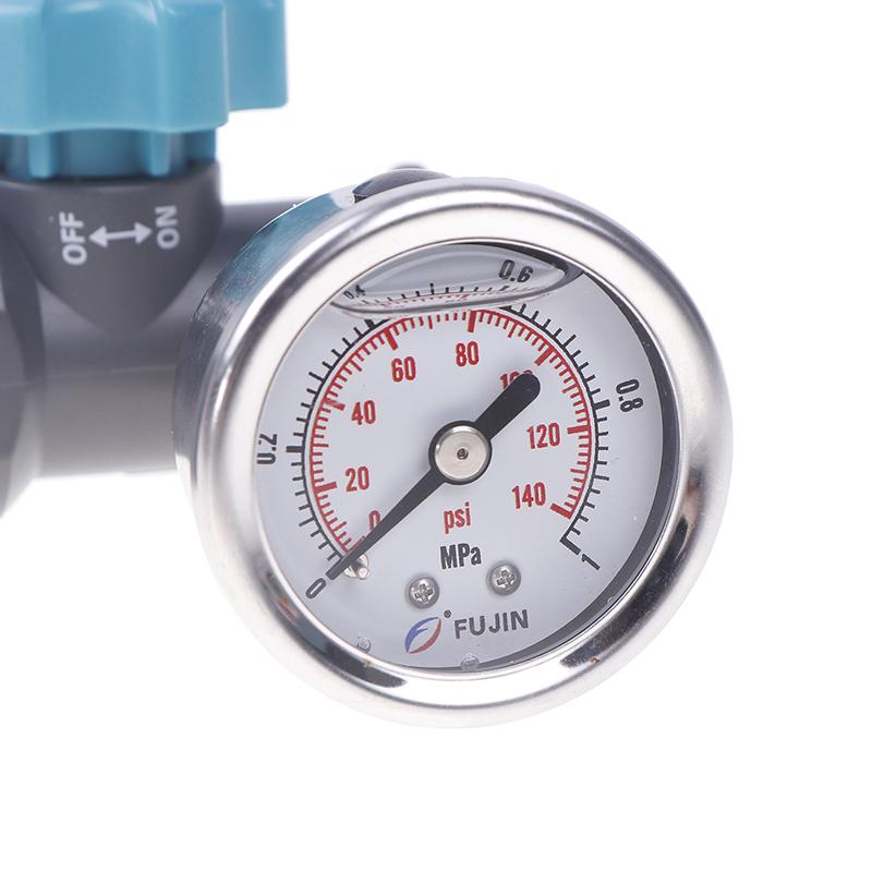 Pressure Regulator G3/4'' Adjustable Water Pressure Regulator Valve With Pressure Gauge Greenhouse Garden Irrigation Controller