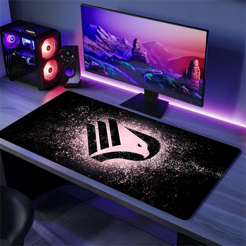 Palermo FC Mouse Pad, Large Gaming Desk Mat, Non-slip XXL Mousepad for Laptop & Tablet, Mini PC Playmat with Stitched Edges