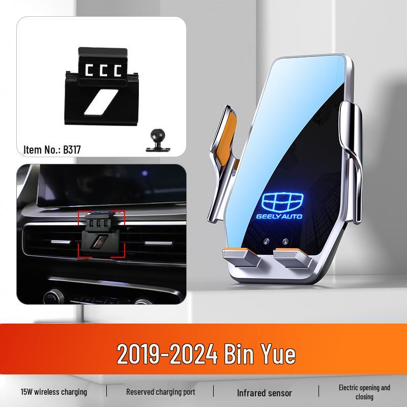 Автомобильный держатель для телефона для Geely Boyue PRO, Vision S1/X3/X6, Emgrand GL/GS