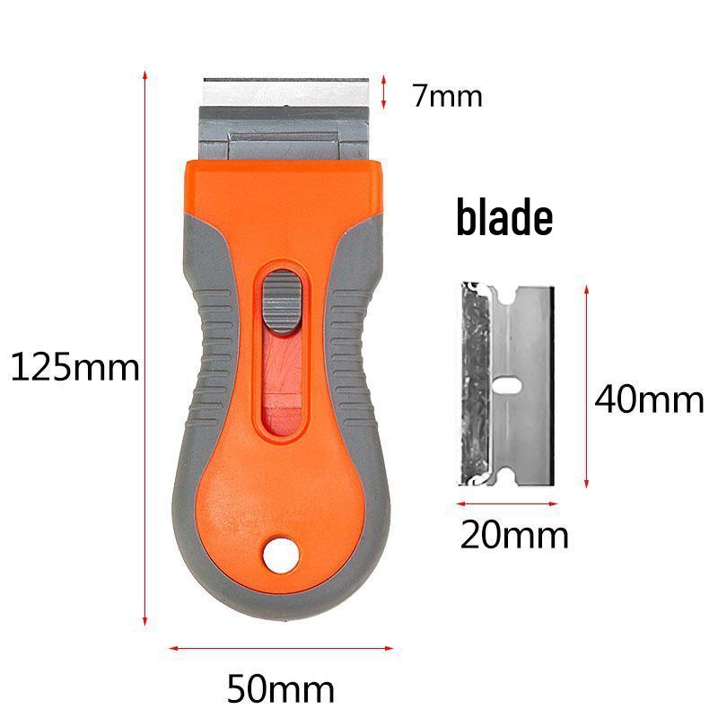 Многофункциональная двусторонняя очищающая лопатка и скребок для нанесения автомобильной пленки и обеззараживания