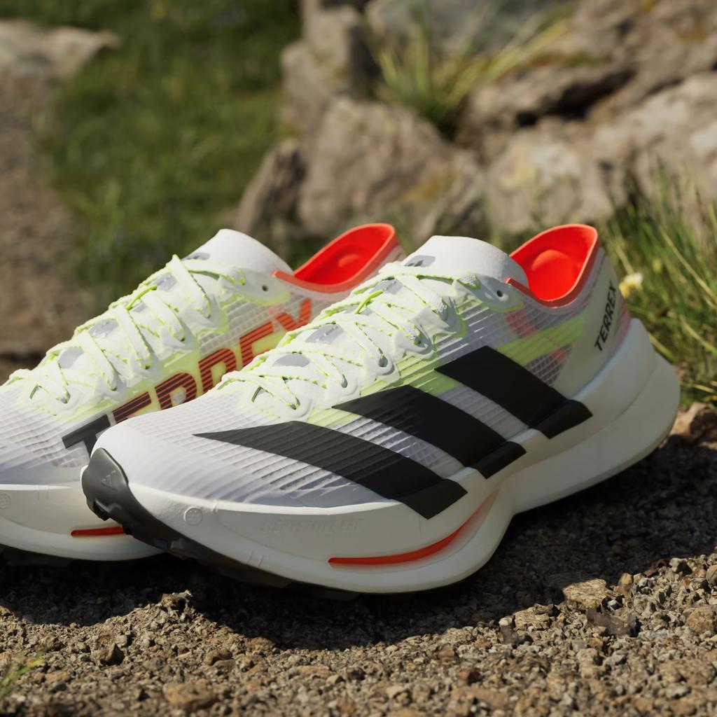 JS3534 adidas Terrex Agravic Speed Ultra 2 Trail Running Cloud White (Men's)