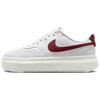 Nike Court Vision Alta White Team Red Women Sneakers Sail DZ5394-103