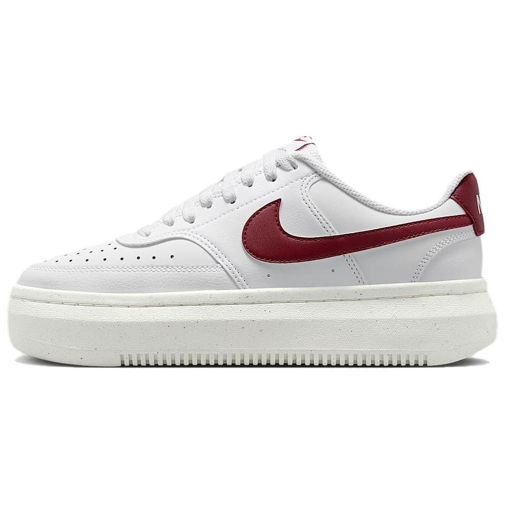 Nike Court Vision Alta White Team Red Women Sneakers Sail DZ5394-103
