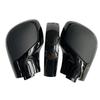 1PCS Chrome Matt with Leather Shift Knob Gear Side Cover DSG Emblem for VW Golf 6 7 R GTI Passat B7 B8 CC R20 Jetta MK6 GLI